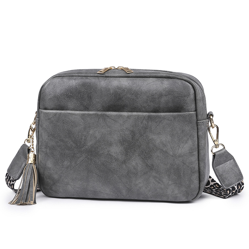 Wide Strap For Women, New Candy Color Ladies Shoulder Bag, Casual Crossbody Small Square Bag_voghion.com