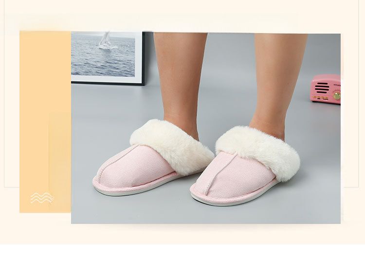 Grenzüberschreitender E-Commerce-Mao-Mund-Erhöhung Home Herren Damen Indoor und Outdoor Warm Cotton Hausschuhe Spot_voghion.com