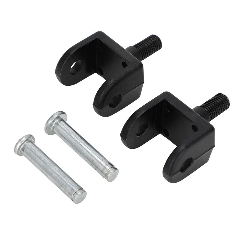 Support de repose-pieds de moto – Accessoire de mise à niveau en acier noir de haute qualité pour motos personnalisées (5,5 x 7 x 2,5 cm)_voghion.com