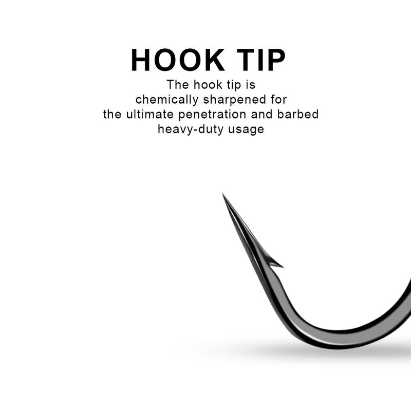Lure Soft Worm Lead Head Enhanced Sharpness Wild Bass Mandarin Fish Anti-Dehooking Bait Hook Fishing Set_voghion.com