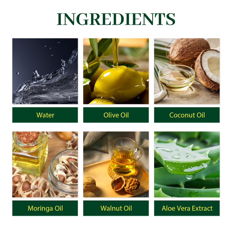 Olive Oil Curly Hair Moisturizing Roll Protection Styling Durable and Anti Fury Mousse_voghion.com