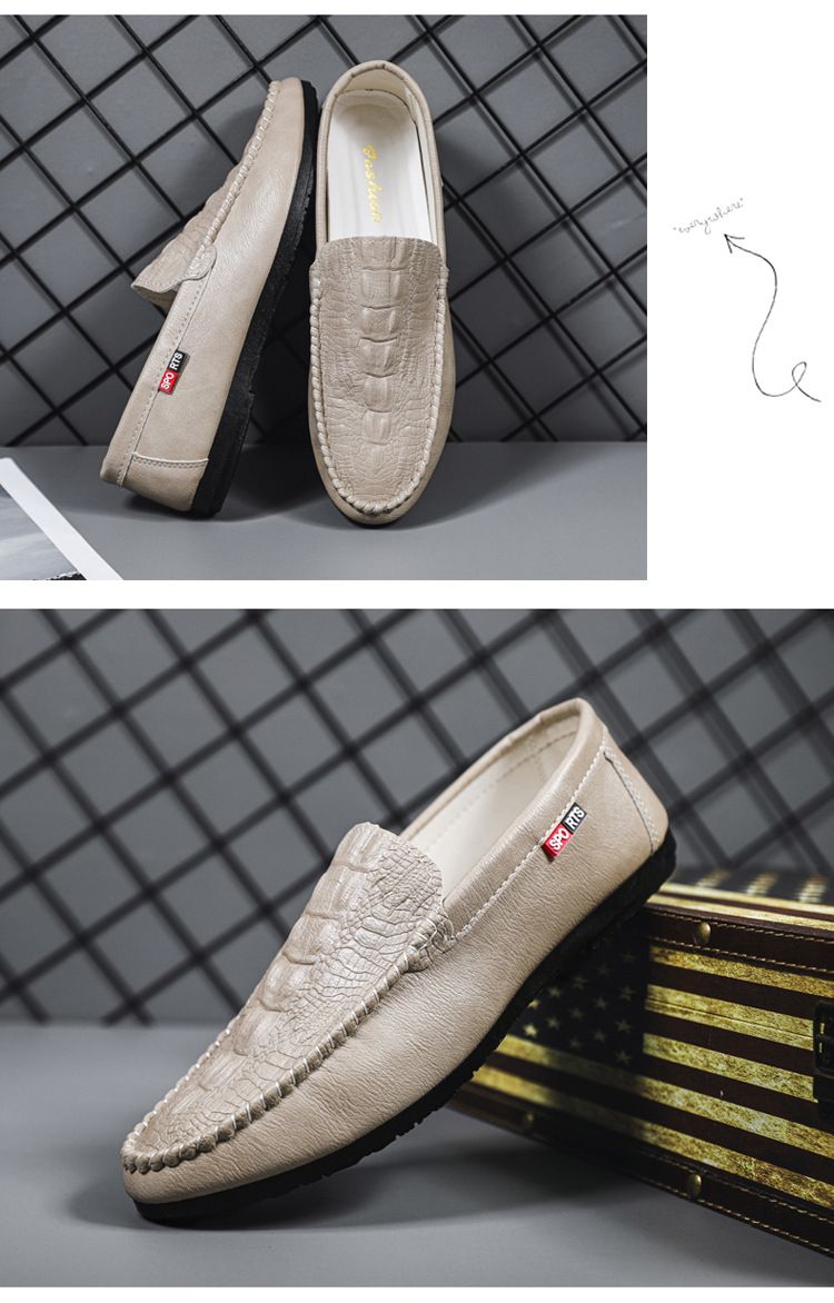 Mens Genuine Leather Men Casual Shoes Luxury Brand leather Loafers Moccasins High Quality Driving Shoe Comfortable big size38-47_voghion.com