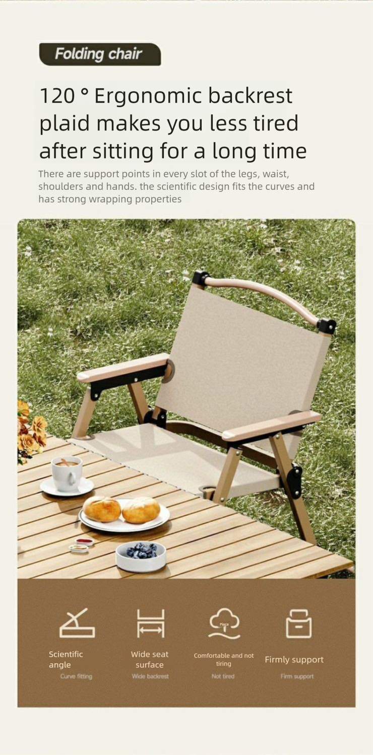 Sole Kermit Campingstuhl, Outdoor-Stuhl, klappbar, tragbar, für Strand, Angeln, Garten_voghion.com