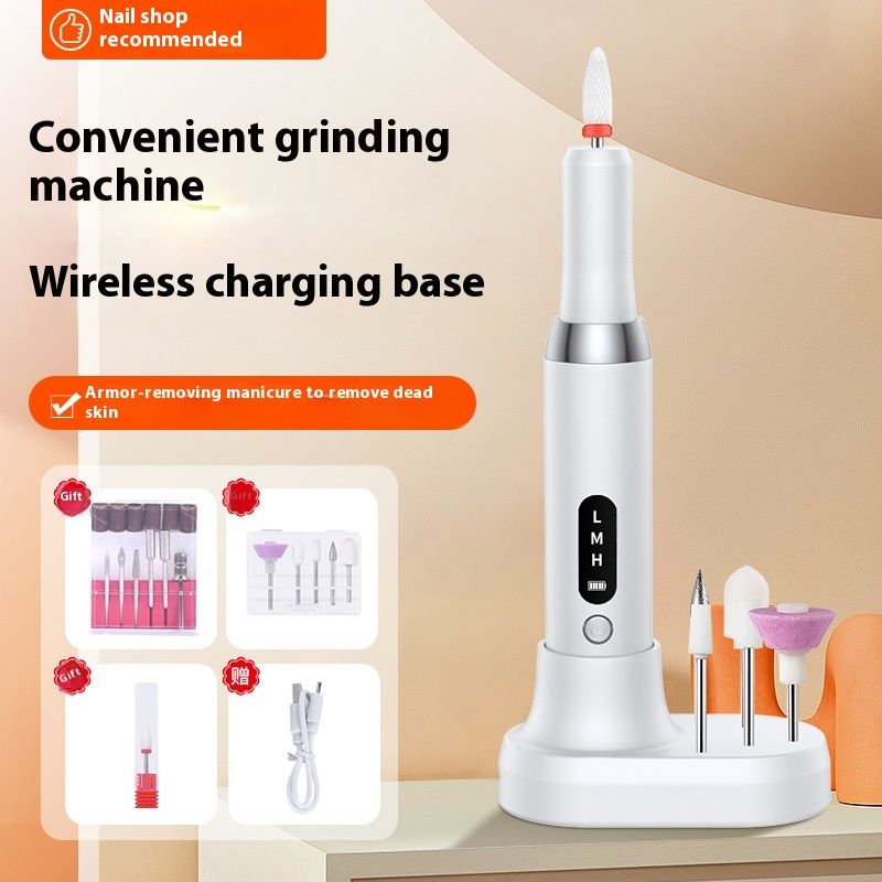 New Machine Portable Polishing Grinder Rechargeable Removal and Repair Pen Nail Enhancement_voghion.com