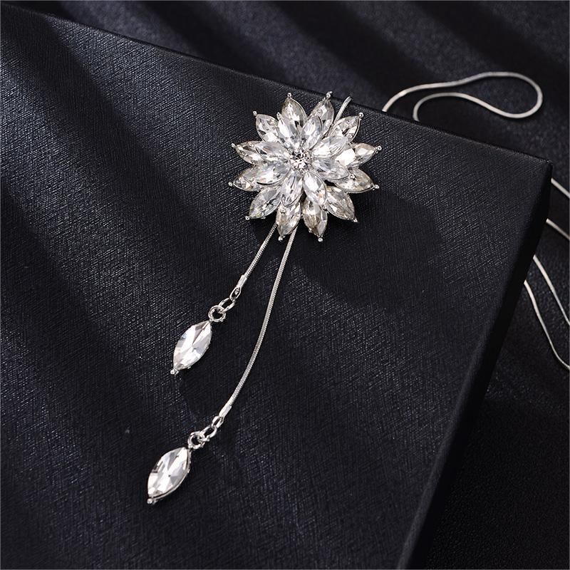 Autumn Winter Sweater Chain High-end Feel Women's Versatile Long Pearl Necklace Jewelry Tassel Pendant Accessories Live_voghion.com