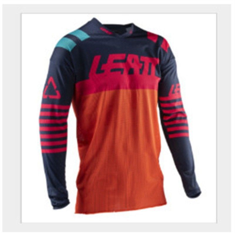 Maillot de cyclisme à manches longues pour VTT et moto tout-terrain, séchage rapide, été_voghion.com