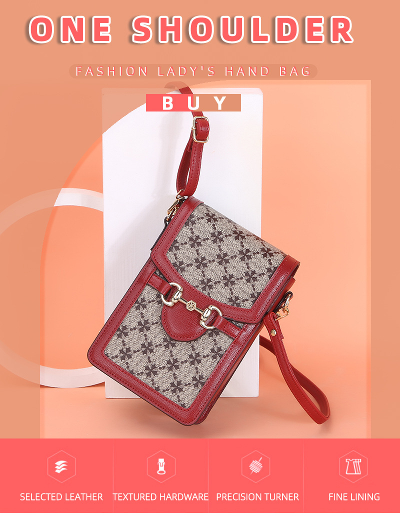 BAELLERRY Messenger 2023 Nuova tendenza primaverile ed estiva per cellulare Borsa a tracolla femminile di fascia alta alla moda semplice_voghion.com