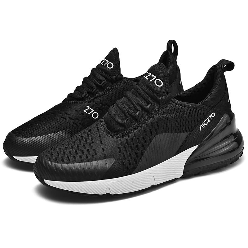New Large Size Full Air Cushion Shock Absorption Couple Style Soft Sole Running Sports Casual Unisex Shoes_voghion.com