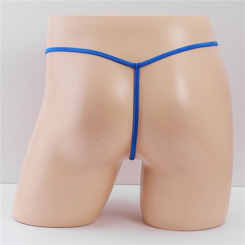 Cut Out Tanga Herren Unterwäsche Bindung Erwachsene Sexy Herren Niedrige Taille Trendy T-Back Dünner Riemen T-förmiges Höschen_voghion.com