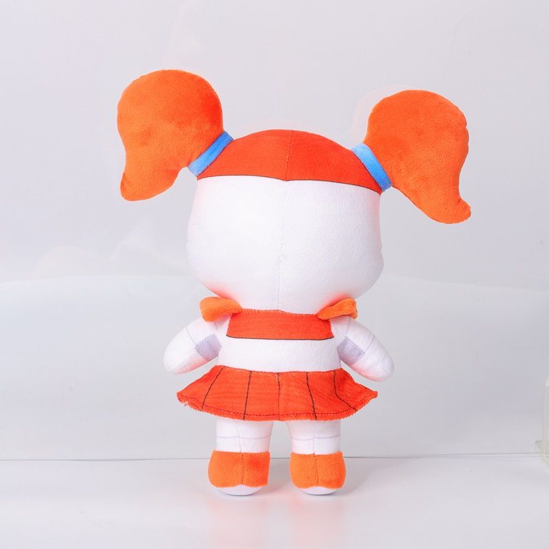 Plush Fnaf Bear Toy Night Game Clown Girl Stuffed Toy By Jili 25cm Short Customizable Plush_voghion.com
