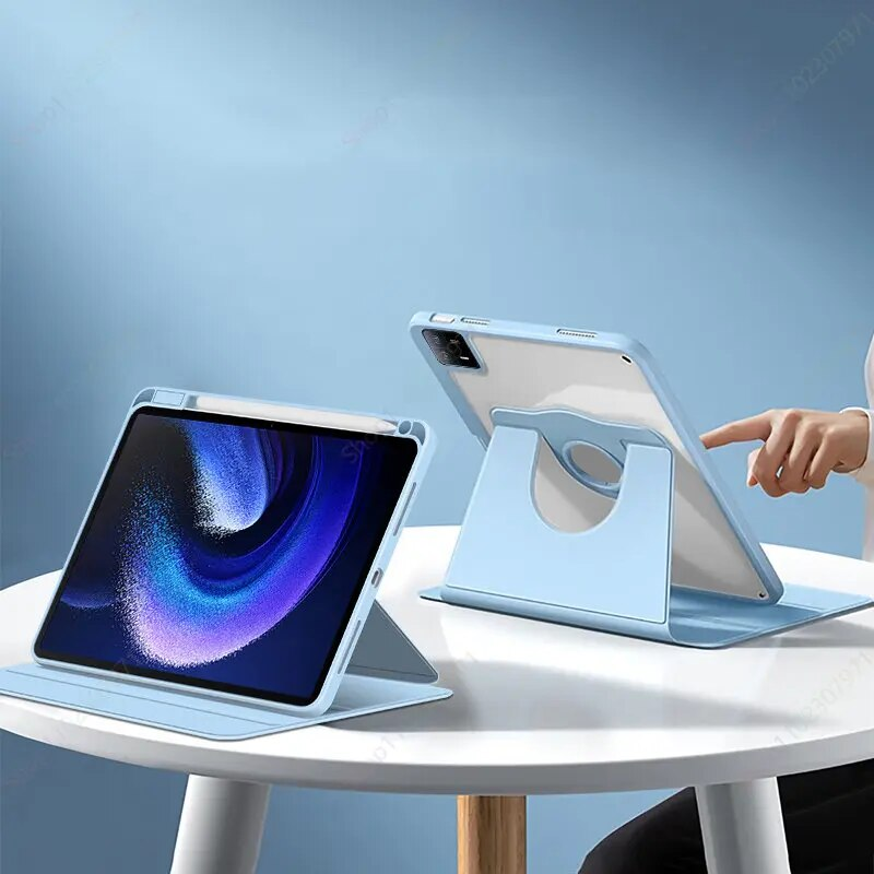 360 Graden Draaibare Case Voor Xiaomi Mipad 6 Mi Pad 6 Pro Case 11 Inch 2023 Smart Funda Voor Xiaomi redmi Pad 10.6'' Case Coque_voghion.com
