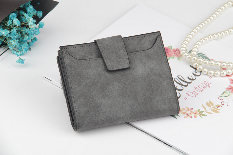 Damplånbok Multi-Card Dragkedja Tri-fold Mode Korthållare Praktisk Klassisk Zero Seven Hundred_voghion.com