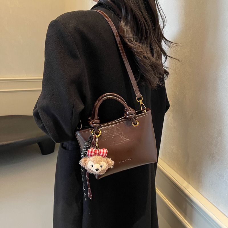 Herbst Winter Melad Damen 2024 Neue Mode Trendy Handheld Bucket High-End Vielseitige Umhängetasche_voghion.com