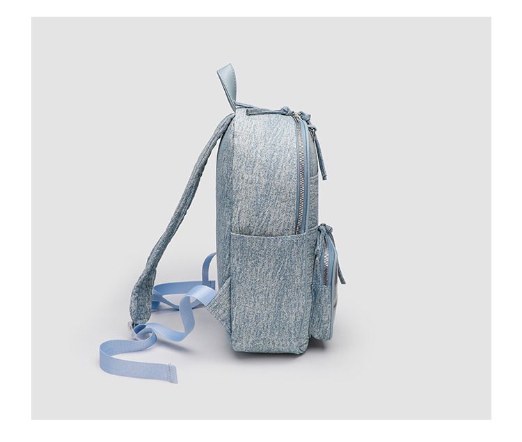 Zaino da donna autunno 2025 nuovo lavato grande capacità trasparente semplice borsa da scuola per studenti moda versatile casual quotidiano pendolare_voghion.com