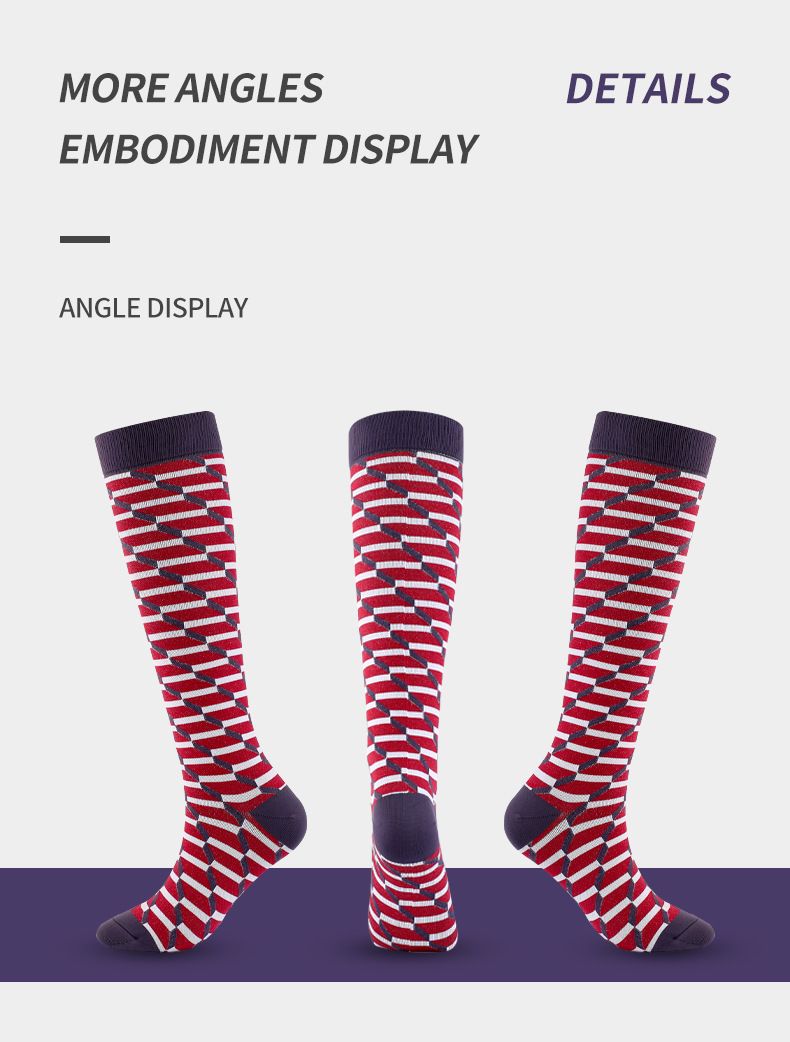 Socks sports compression stockings Compression socks sports elastic compression socks thin leg socks summer_voghion.com