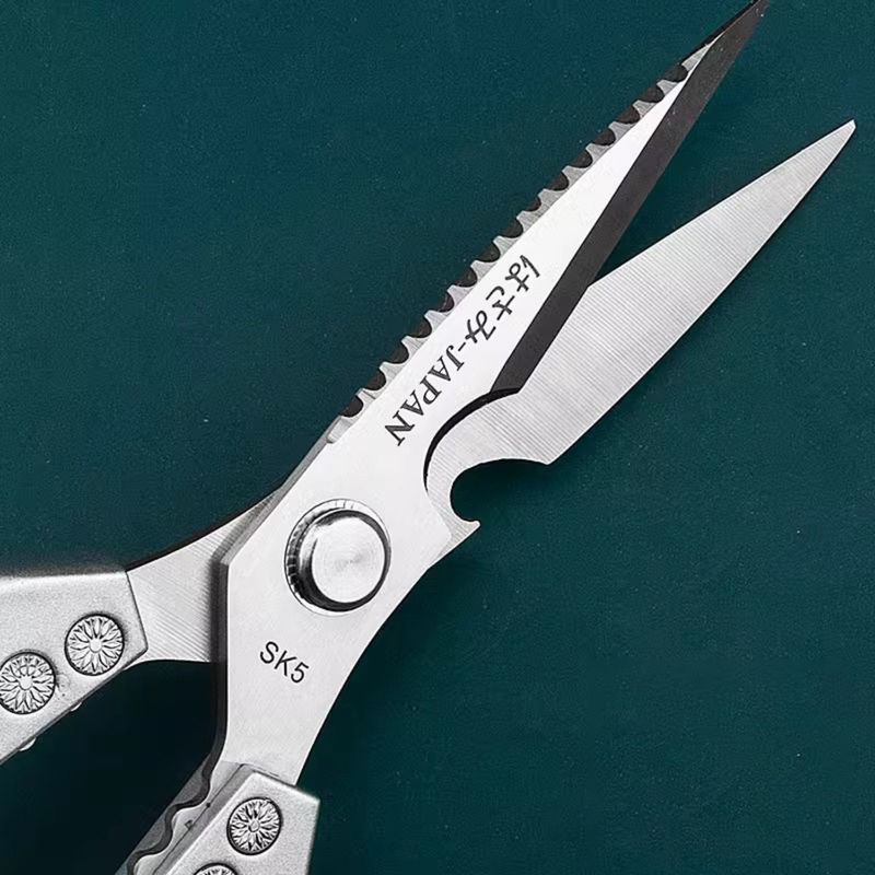Scharfe Edelstahl Küche Schere Geflügel Schere Fisch Knochen Entferner Multifunktionale Fleisch Lebensmittel Cutter Schere Für Küche_voghion.com