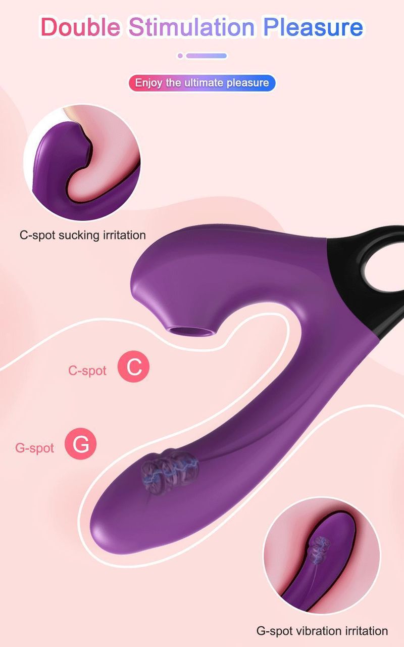 Powerful Vibrator For Women 15 Modes Dildo Clitoris Sucker_voghion.com