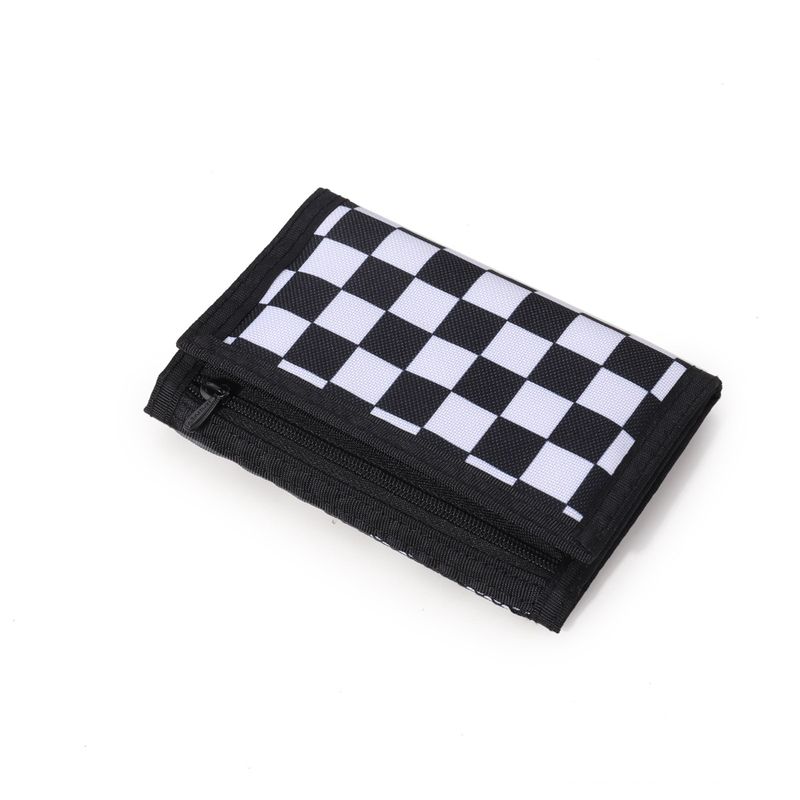 2018 New Canvas Men's Wallet Soft Non-deformable With Coin Pocket Korean Version Student Money Clip_voghion.com