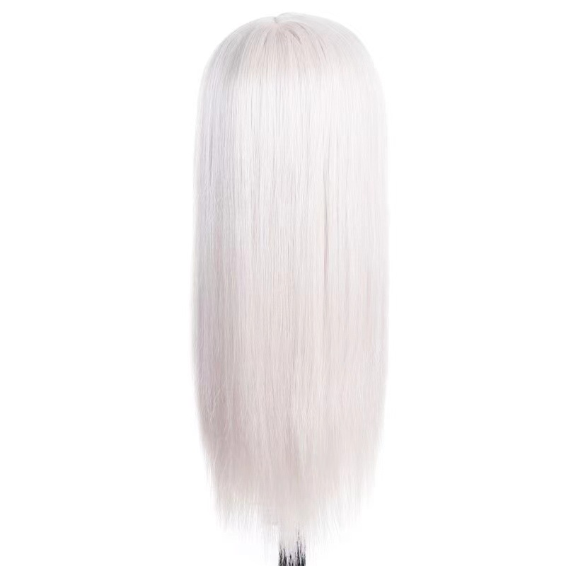 Nouvelle mode perruque femmes net rouge blanc cheveux longs raides fibre chimique perruque couvre-chef perruque usine spot en gros_voghion.com