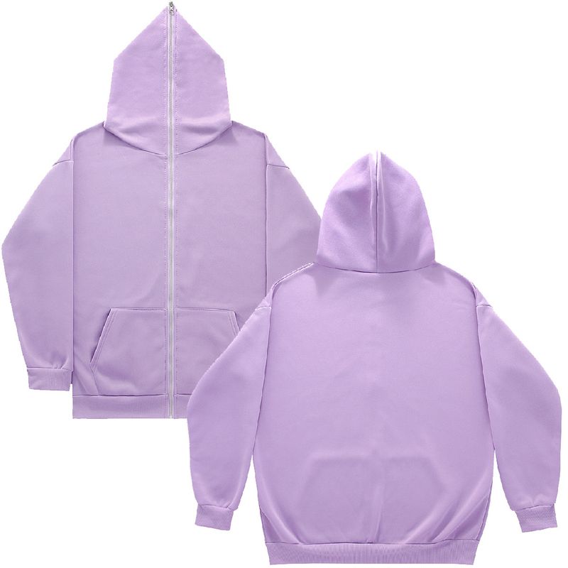 Felpa con cappuccio gotica Y2k con cerniera integrale_voghion.com