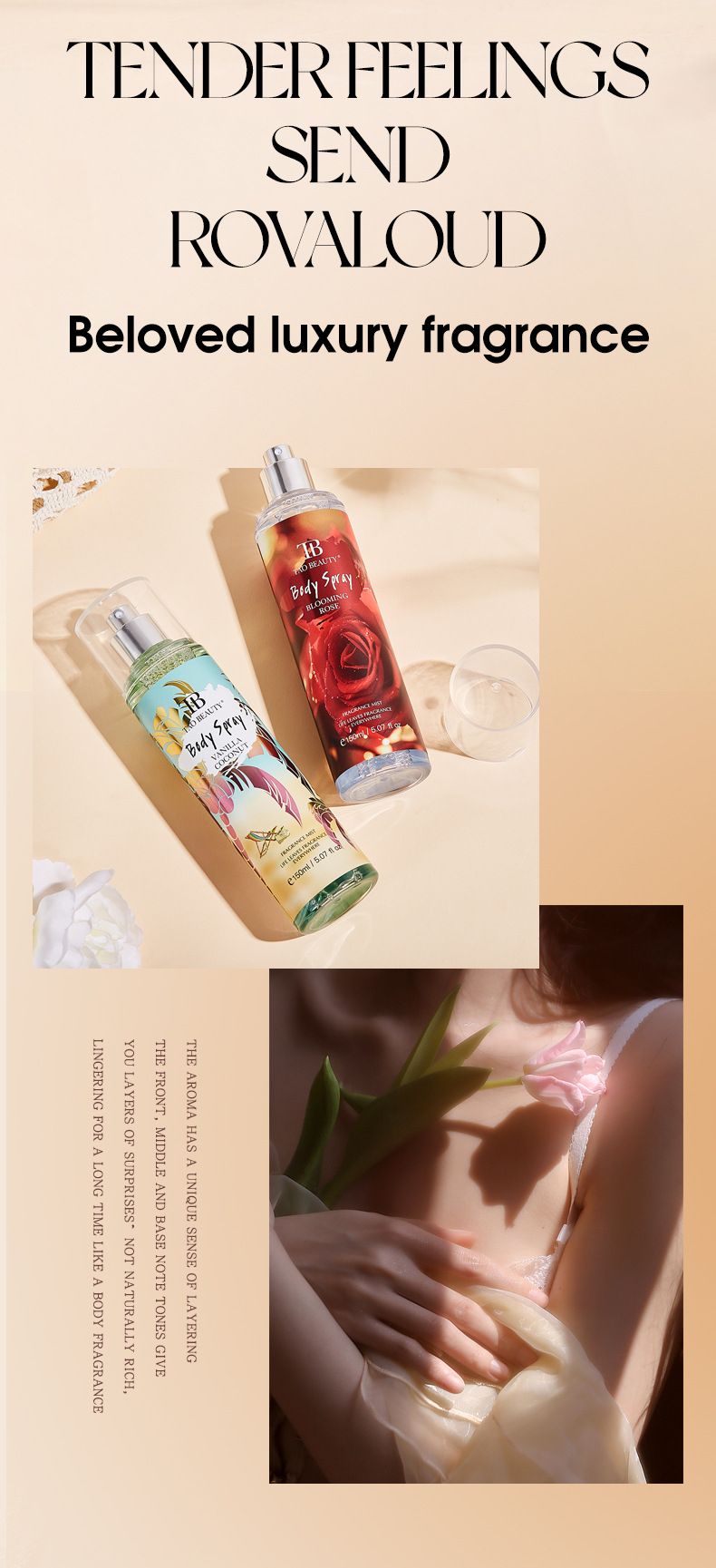 Spray Fragrance Spray Lasting Light Fragrance No Man's Land Rose Perfume_voghion.com