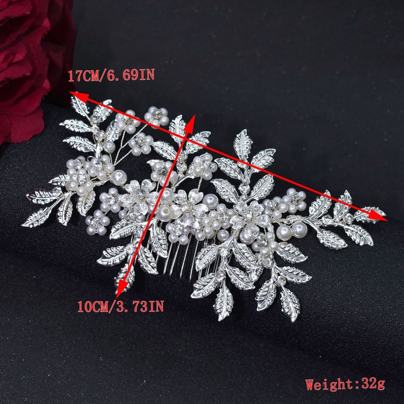 Copricapi fatti a mano, accessori per abiti da sposa, pettini per capelli con perle e strass, accessori per spettacoli_voghion.com