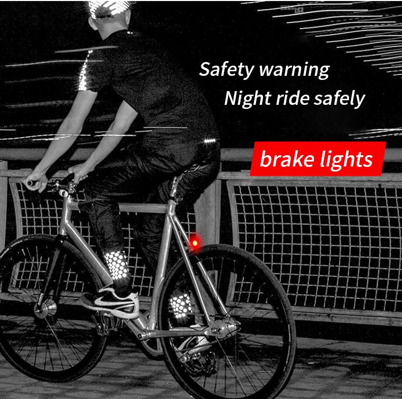 Mountainbike, Fahrrad-Straßen-Klapplicht, Mountainbike-Bremslicht_voghion.com