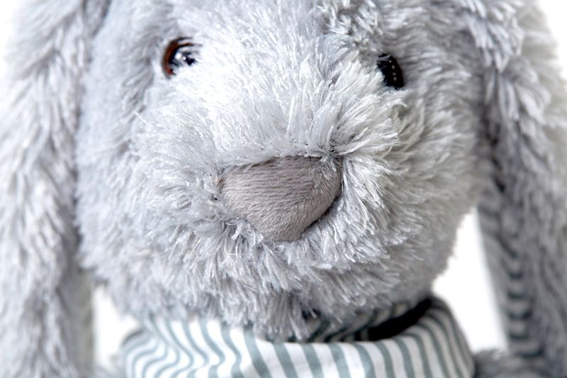 Stuffed Animals New Scarf Rabbit Soothing Doll Children Sleeping Doll Girlfriend Birthday Gift Plush Toy_voghion.com