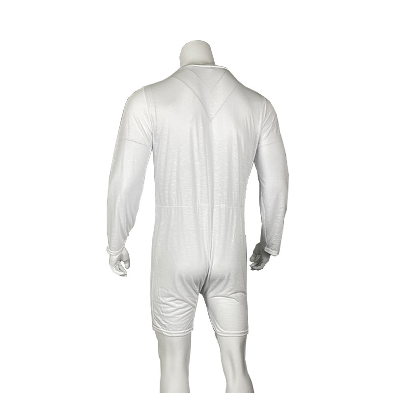 2022 Combinaison serrée de couleur unie transfrontalière nouvelle maison européenne et américaine vêtements de maison station indépendante vente chaude combinaison sexy à manches longues_voghion.com