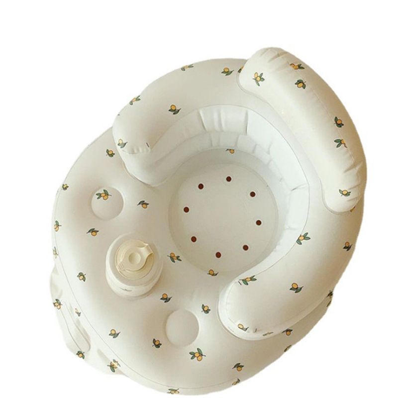 Ins Sgabello da bagno pieghevole portatile per bambini, sedia anti-caduta, sedia da scuola, divano gonfiabile in PVC, sedia da allenamento_voghion.com