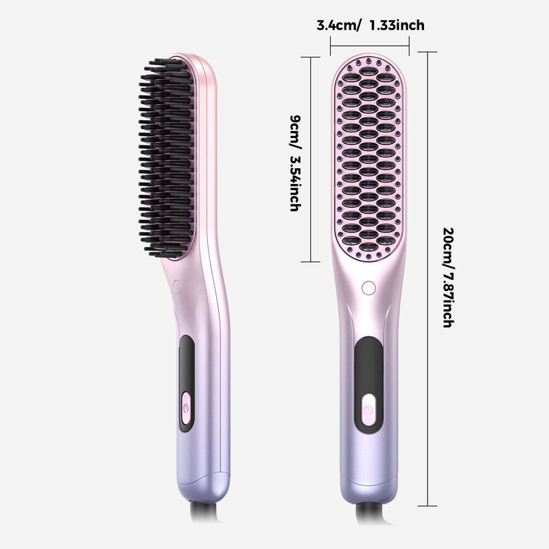Nuovo prodotto: piastra per capelli, piastra per capelli per uso domestico senza danni, cura dei capelli portatile, ferro arricciacapelli_voghion.com