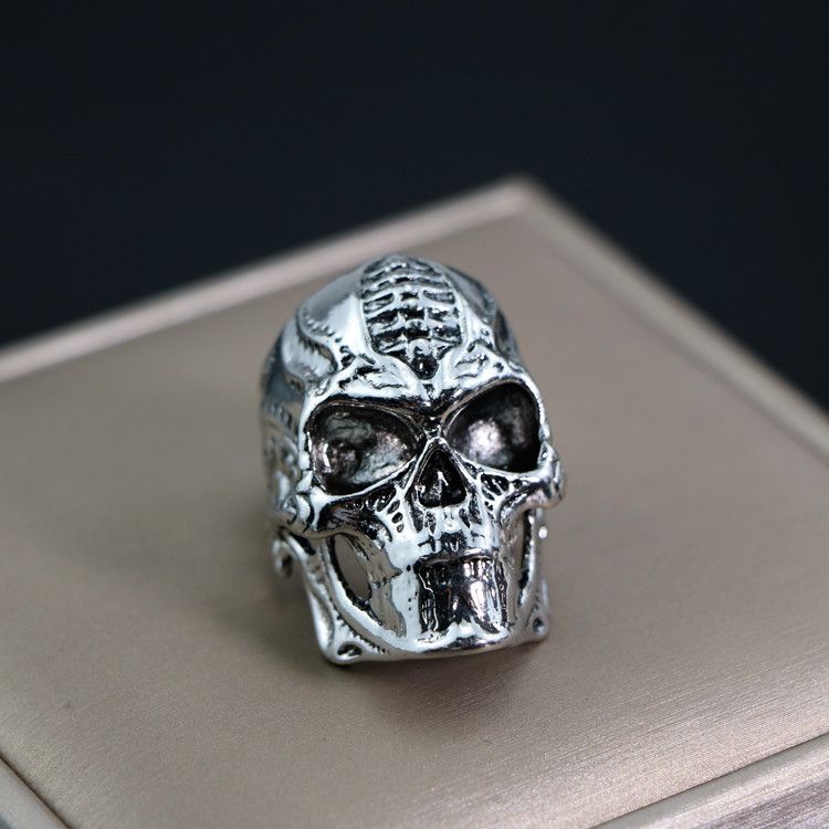 New men's exaggerated hip-hop fashion punk animal shaped ring closure model complete_voghion.com