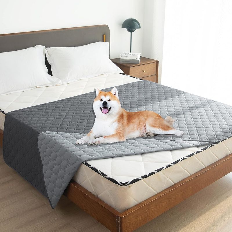 Double-Sided Waterproof Pet Cushion Mattress Anti-Scratch Non-Stick Hair Sofa Furniture Protector_voghion.com