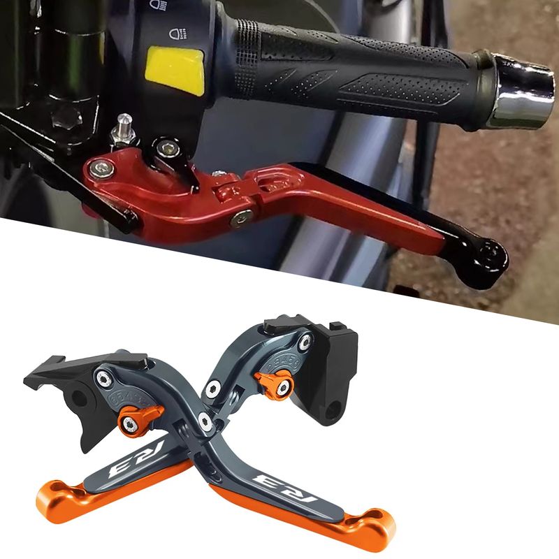 YZF-R3 YZF R3 CNC állítható, kihúzható, összecsukható fékkuplungkar markolat Motorkerékpár-kiegészítők_voghion.com