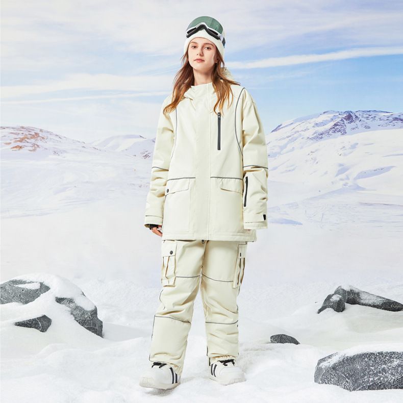 Unisex Ski Suit – Windproof, Waterproof & Breathable Snowboarding Set (Men & Women)_voghion.com