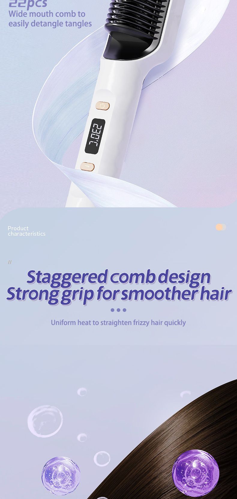 New Direct Negative Ion Straightener Does Not Hurt Hair, Lazy People, Straight and Dual purpose Clipper Electric Curling_voghion.com