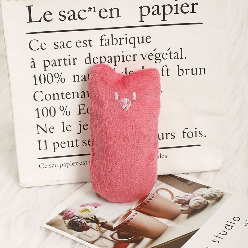 Plush Thumb Cat Crinkle Paper Sound Teething Durable Chew Toy Pet Supplies_voghion.com