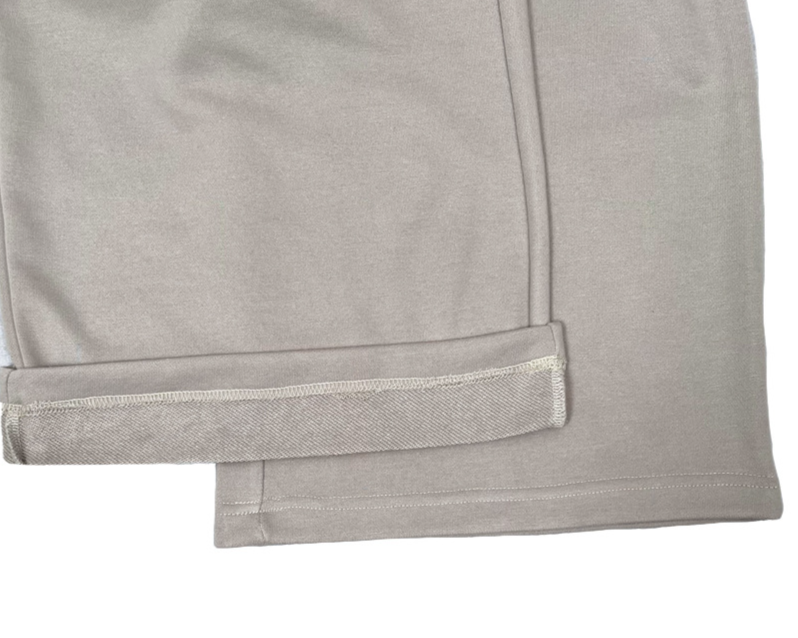 Vêtements pour femmes automne femmes décontracté à capuche devant zip pull jambe large pantalon ample costume_voghion.com