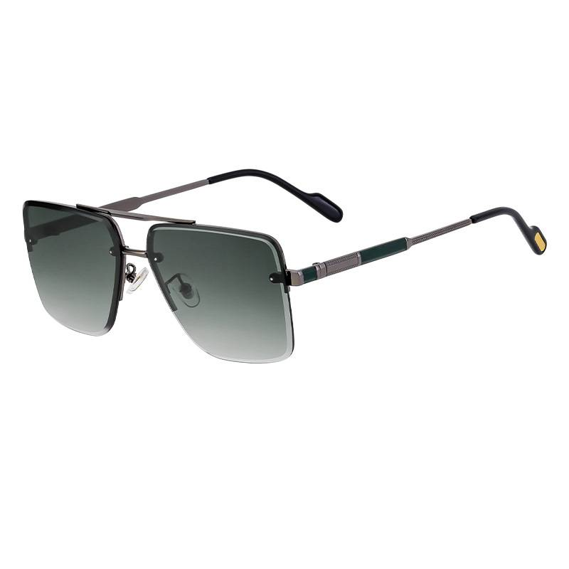 2025 Uudet eurooppalaiset ja amerikkalaiset muoti puolikehykselliset aurinkolasit miesten aurinkosuoja-aurinkolasit_voghion.com