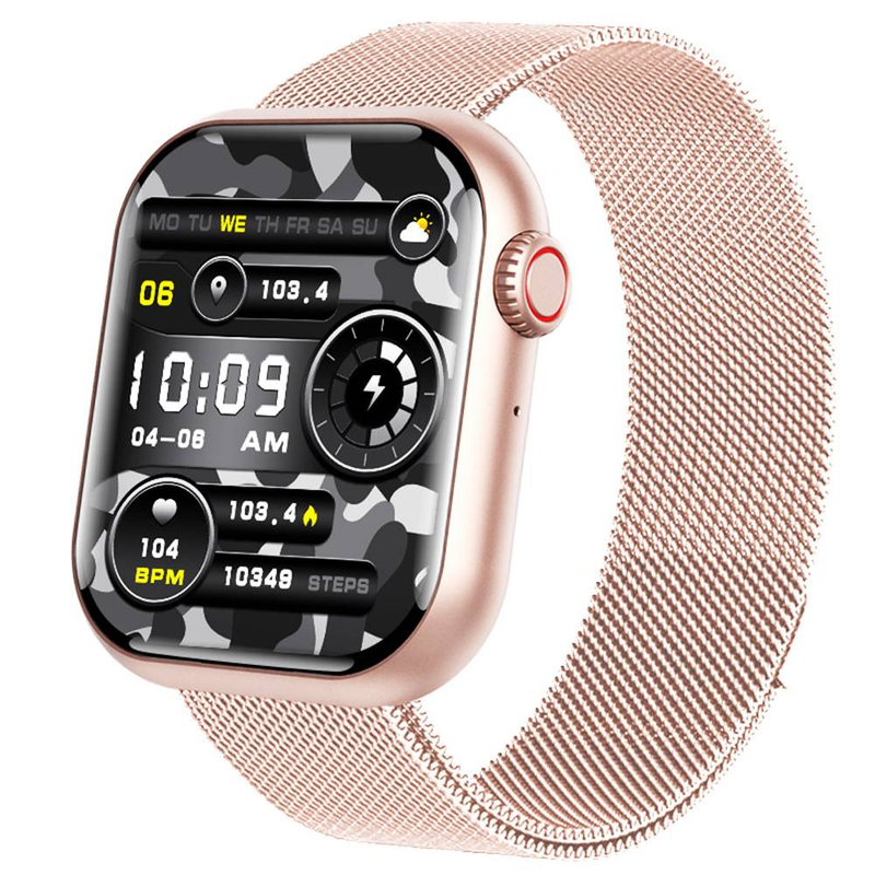 Smartwatches Bloedsuiker Smartwatch Urinezuur Bloedlipidenmonitoring Hartslag Bloeddruk Bloedzuurstof Lichaamstemperatuur Bluetooth-belhorloge_voghion.com