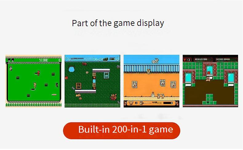 Video Game Consoles CT 885 Mini Game Console Pocket Game Console Handheld Electronic Game_voghion.com