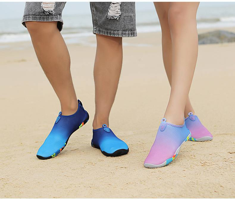 Uniseksowe, szybkoschnące buty do wody – buty do wody Barefoot do pływania, jogi i aktywności na świeżym powietrzu, antypoślizgowe, oddychające, dopasowane buty dla pary/rodzica i dziecka_voghion.com