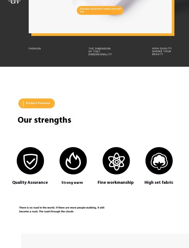 Korean Version Letter Embroidered Knitted Hat For Autumn And Winter Men's And Women's Warm And Cold Woolen Hat_voghion.com