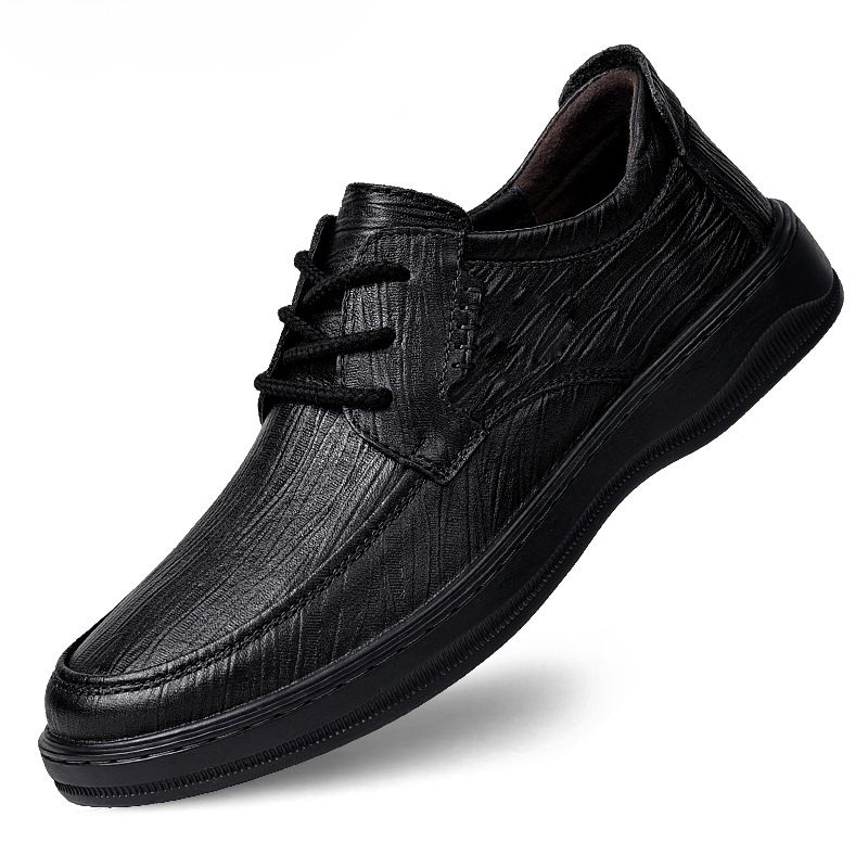 Wind Casual Lederschuhe, elegante Schuhe für junge Herren_voghion.com