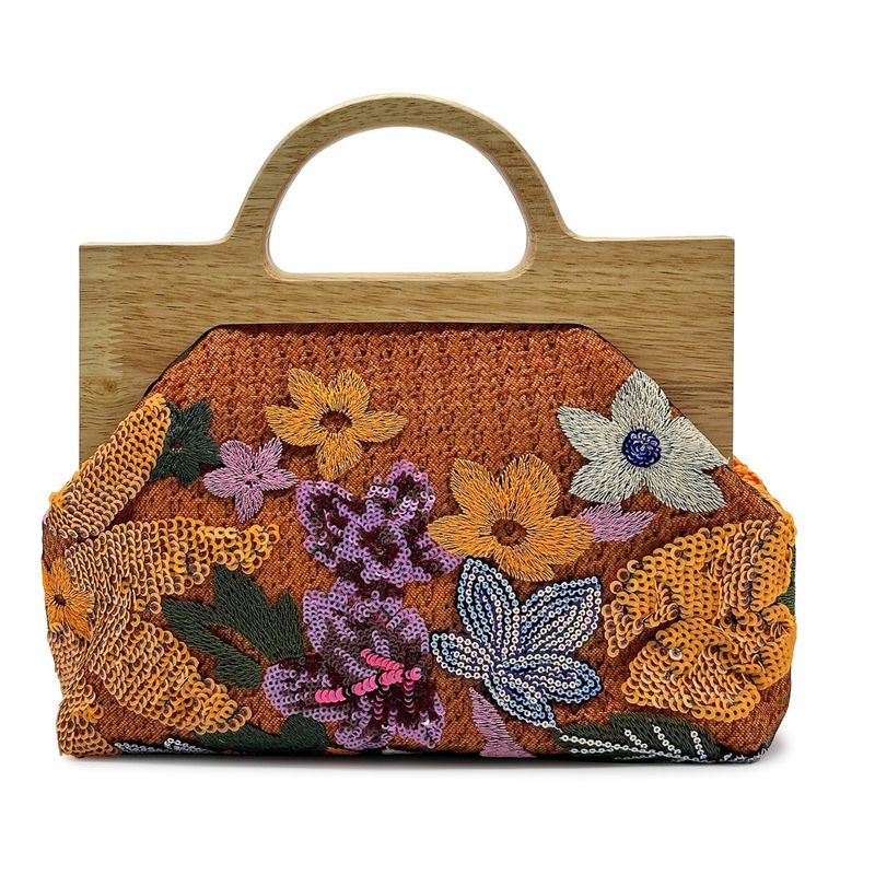 2025 Main Summer New Product Embroidered Sequin Evening Clutch Handheld Straw Woven Bag_voghion.com