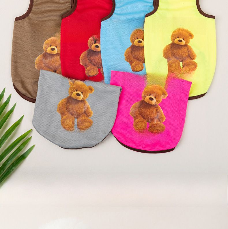 Factory Direct Pet clothes puppy clothes cat clothes summer dog vest pet vest one-piece delivery_voghion.com