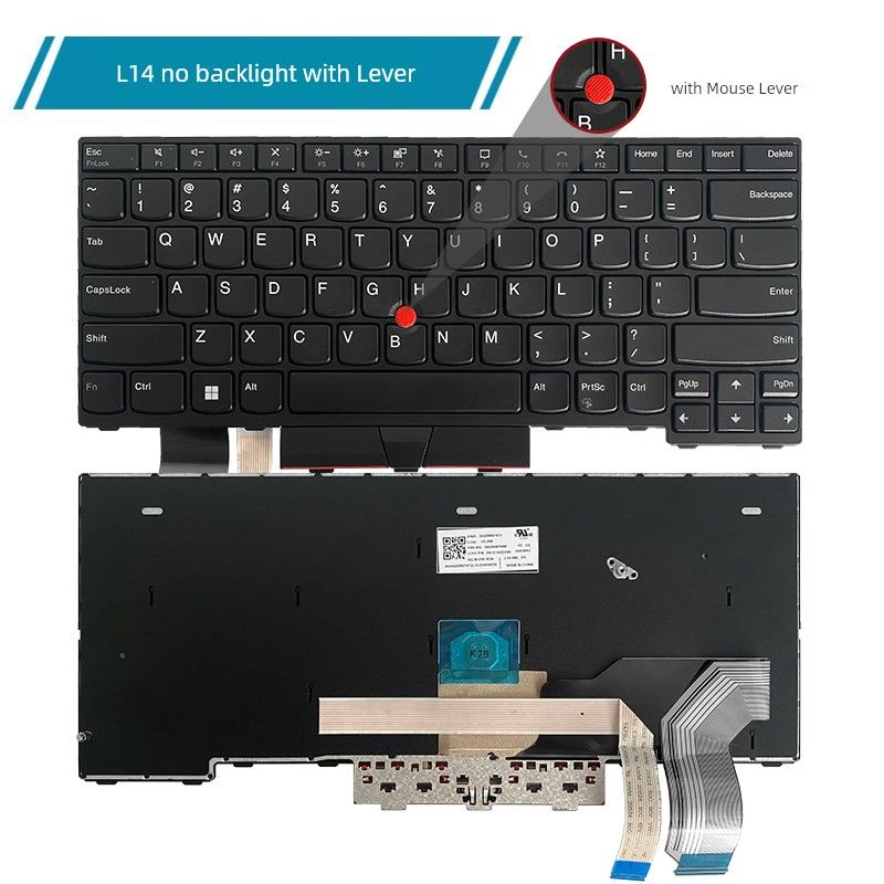 Gjelder for Lenovo ThinkPad Gen1 L14 Gen2 TP00120e bærbar PC-tastatur_voghion.com
