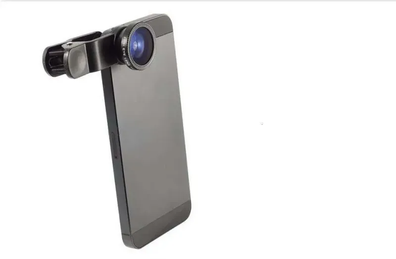Lente de cámara universal 3 en 1 ojo de pez gran angular para iPhone 15, 14, 13, 12, 11 Pro, XS, XR y Max_voghion.com