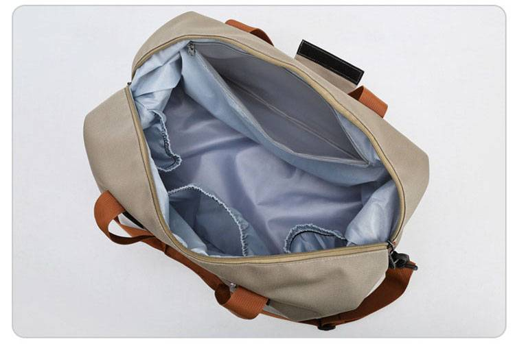 Sporttas voor dames met scheiding voor natte en droge spullen, opbergruimte voor schoenen, waterdichte reistas voor de sportschool, zwemmen, yoga en sport._voghion.com