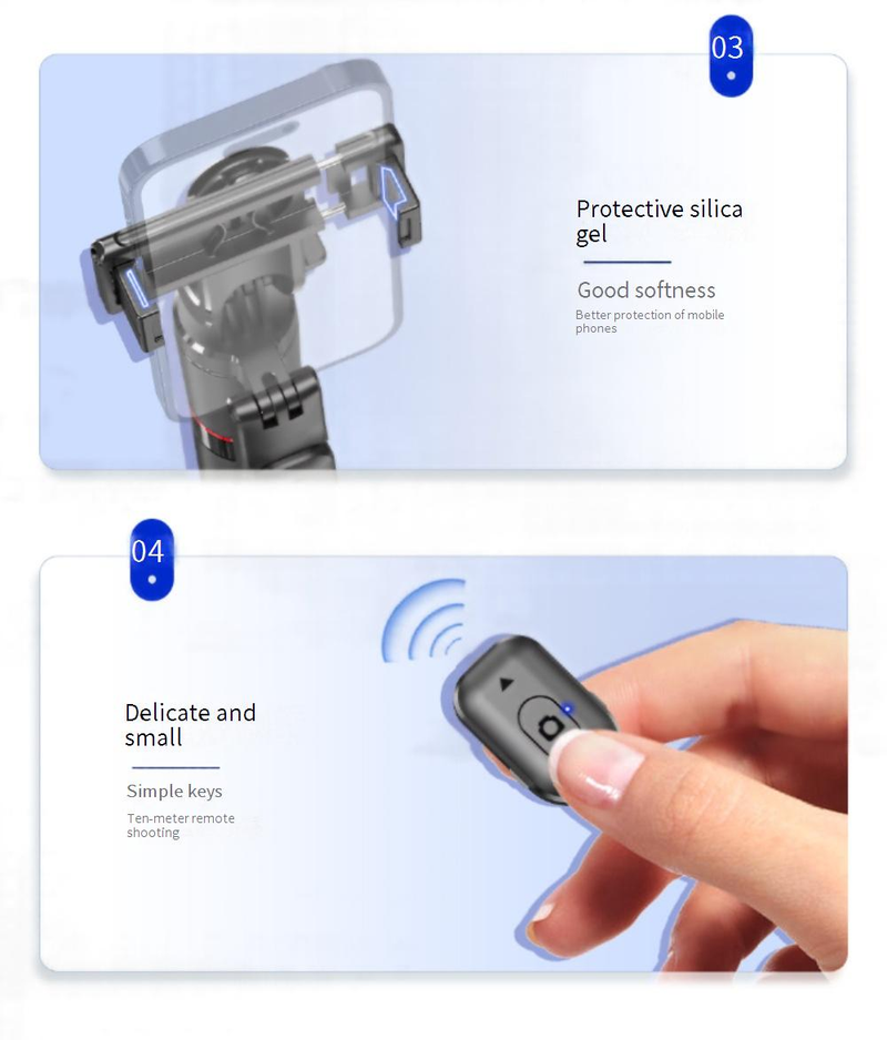 Bastão de selfie F16 com controle remoto Bluetooth, tripé e luz de preenchimento dupla - Suporte extensível para celular para fotos e vídeos estáveis, rotação de 360°_voghion.com